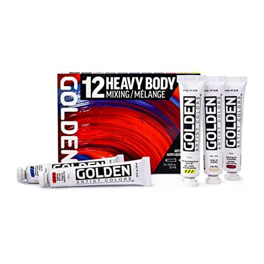GOLDEN Heavy Body Acrylics Mixing Set
