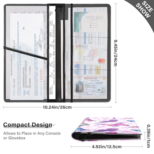 Organizador para Documentos de Cuero Slim miniatura 3
