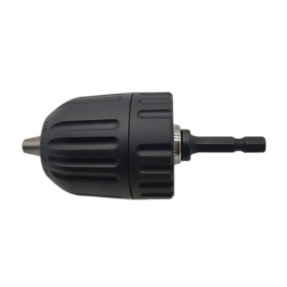 0.8-10mm precyzyjny uchwyt wiertarski bez klucza konwerter 3/8 cala-24UNF adapter do szybkiej wymiany gwintu SDS-Plus Shank 1/4 cala Hex (kolor: uchwyt i SDS Plus)