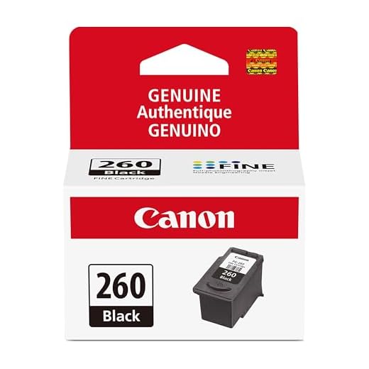 Canon PG-260 Black Ink Cartridge, Compatible to TR7020, TS6420, and TS5320
