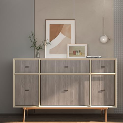 Papel pintado de madera autoadhesivo BOMENG rollo decorativo vinilo para muebles 8