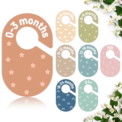 Baby Closet Dividers, Baby Clothes Dividers for Closet, Clothes Organizer