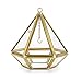 Hipiwe Jewelry Ring Display Holder - Pyramid Ring Holder Geometric Glass Ring Jewelry Box Wedding Ring Bearer Gift Box Hanging Prism Ring Stand Proposal Ring Display Case