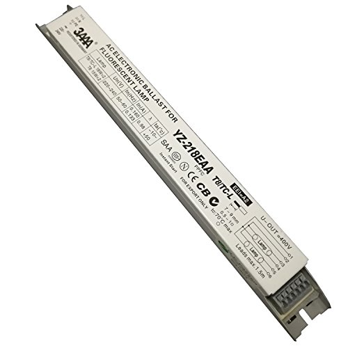 Lámpara fluorescente 3 AAA, YZ-218EAA T8-E/TC-L, 220 - 240 V, 2 x 18 W, CA, balastos electrónicos, inicio instantáneo Cover