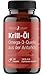 Produktbild Krillöl Kapseln hochdosiert mit 1000 mg pro Tag - 180 Kapseln für 3 Monate - Wertvolle Omega-3-Quelle - Superba Krill Öl mit 100 mcg Astaxanthin