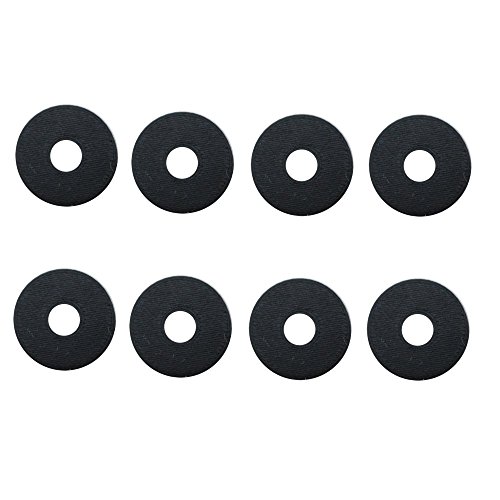 Bastens Black Round Body Washers 8-Piece For 1/10 Scale Rc Car & Truck Compatible With Traxxas 1815 Losi Hpi Axial Wraith Scx10 #TOP7