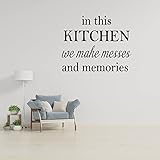 Matériau de qualité : cet autocollant mural avec citation est fabriqué en vinyle de qualité avec une finition mate sur la surface, non toxique et autocollant, imperméable et durable pour une utilisation durable. Cet autocollant est amovible en quelques secondes sans endommager votre mur.