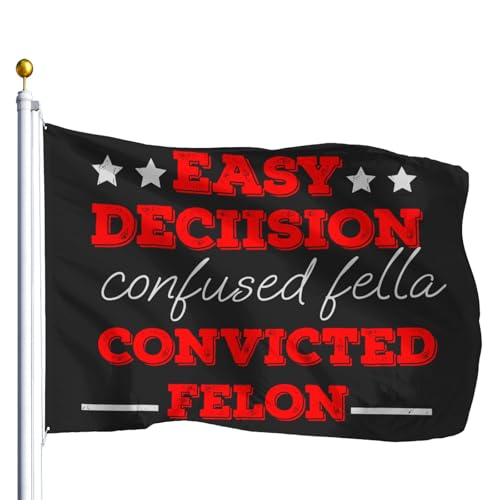 Bruant Décision Facile Un Gars Confus Condamné Pour Crime, Drapeau