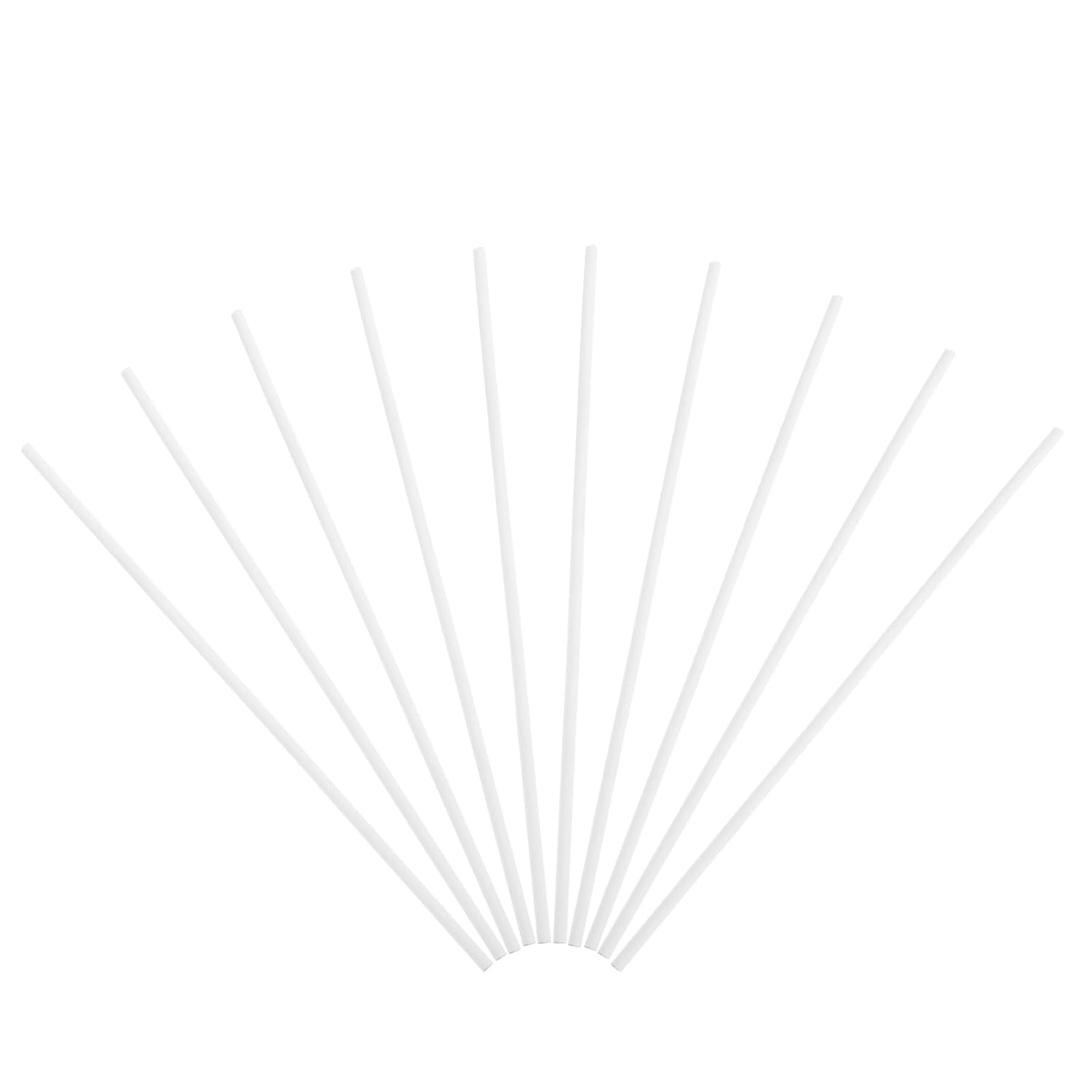 10pcs White High Temperature Resistance Hanging Firing Rods 10.00X0.20X0.20cm, Aluminium Ceramic Hanging Firing Rods