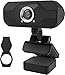 Produktbild CGZZ PC-Webcam mit Mikrofon 1080P FHD, Plug-and-Play-USB-Webcam mit Datenschutzabdeckung, geeignet für Desktop- und Laptop-Meetings, Konferenzen, Zoom, Skype, Facetime, Windows, Linux und Mac