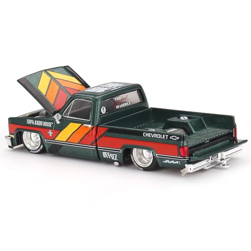 Mini GT Pickup Truck Kaido Works V3 1/64 Dark Green miniatura 3