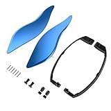 Fitment – Mocardine aftermarket 100% brand new side wings air deflectors are compatible with Harley Touring models 2014-2023, such as Street Glide, Electra Glide, and Road King and Tri Glide models. Outstanding Performance - Fairing adjustable air de...