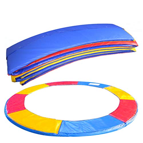 Blümme 8ft Tri-Colour Premium Trampoline Spring Cover Surround Pad