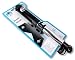 Compact Bike Pump / CO2 Inflator Combo | The DOUBLE THREAT by VI Bike | Presta or Schrader Compatible | Includes Frame Mount and Foam CO2 Sleeve | Telescopic Valve Stem Connection | 110 psi