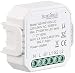 Produktbild Luminea Home Control Smart Schalter: WLAN-Unterputz-2-Kanal-Lichtschalter mit App & Sprachsteuerung (WiFi-Smart-Lichtschalter)