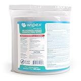 Wipex Gym Wipes Antibacterial Refills - EPA Registered Bulk Size Disinfecting Cleaning Wipes for Dispensers, Safely Kill Viruses and Bacteria in 15 Seconds, Sanitize Fitness &amp; Gym Equipment 800 Count