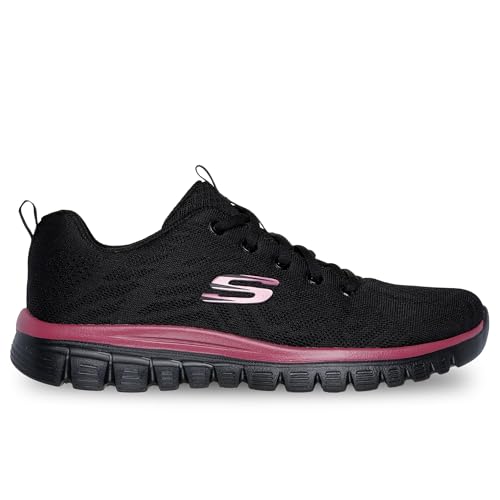 Skechers Graceful - Get Connected 12615-BKMV, Women Sneakers, Black, 38 EU
