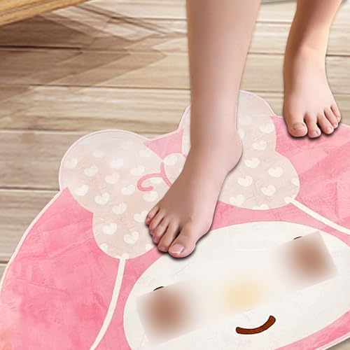 Tapete decorativo de peluche 80x120 cm Roffatide miniatura 4