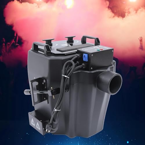 Máquina de Humo de Escenario, 6000W, Máquina Profesional de Nieve Seco de Hielo Seco, con Boquilla Grande, Cobertura de 2153 ft2, para Conciertos, Bodas y Bares miniatura 1