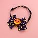 YiZYiF Adjustable Halloween Cat Collars with Bells Pumpkin Ghost Themed Breakaway Safety Necklace for Male Female Kittens Type A Medium