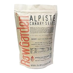 Canary Seed (Alpiste) (1 Pack 4 lbs) for Human Consumption, Silica Fiber Free.