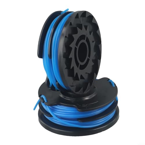 NbgrvB 2X 1.5mm Dual Line Replacement Spools RAC109 for Electric String Trimmer RLT5030S RLT4025 Auto Feed Garden Yard Outdoor Equipment Accessories
