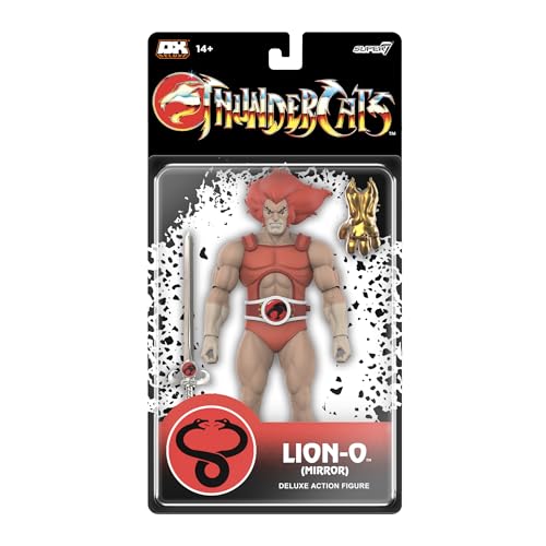 Super7 Thundercats Deluxe Wave 04 - Figura de acción Lion-O (espejo)