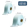Roberlo RobFoam Automotive Foam Masking Tape - 13 mm x 50 m - Auto Masking Tape for Paint Protection, Soft Edge Foam Tape, Ideal for Automotive and Painting Applications