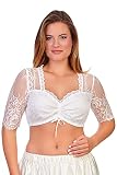 Marjo Trachten u. Dirndl Dirndlbluse - Luisa-KOSIRA - offweiß