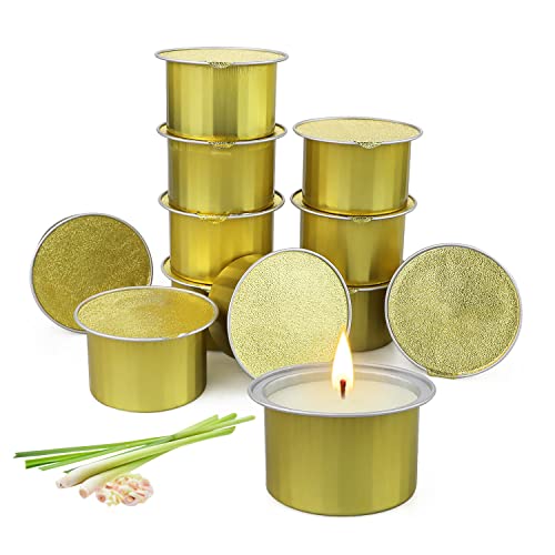 Amorxiao Citronella Outdoor Kerze Candles 12 Pack Citronella Duftkerze 120 Stunden lange Brenndauer, Outdoor-Kerzen für Garten, Camping, Reisen, Picknick, Pool, Familientreffen, Sommergeschenk Cover