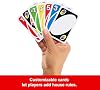 Mattel Games UNO Juego de Cartas para Niños, Adultos y Noches Familiares y Fiestas, Viajes y Vacaciones, Accesible para Daltónicos y Mazo Personalizable (Exclusivo Amazon) 7