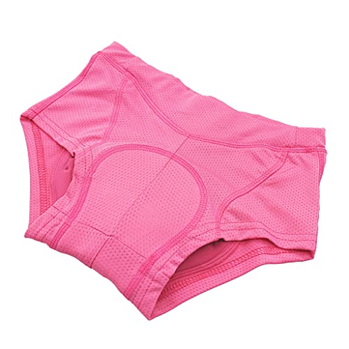 Colcolo - Cyclisme Slip Femme sous-vêtements D'équitation Lady Sports avec Coussin 3D, Rose, M