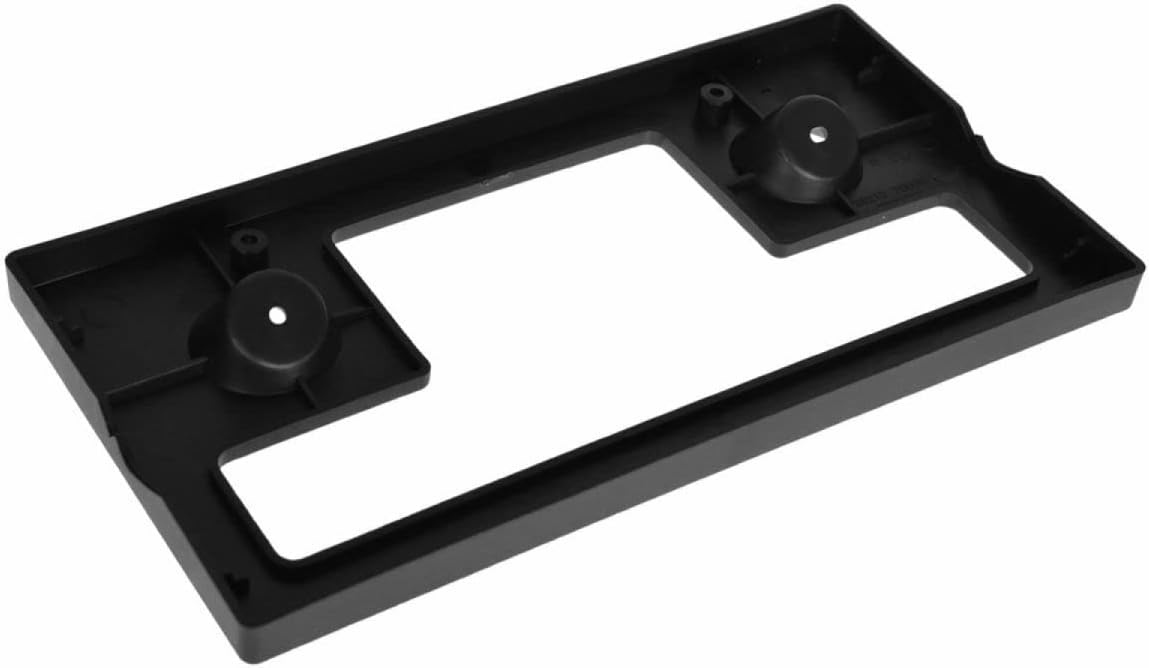 I-Match Auto Parts Front License Plate Bracket Tag Holder Black Textured PP Plastic for 2004-2015 Nissan Titan Pickup and 2004-2007 Nissan Armada 962107S000 NI1068148