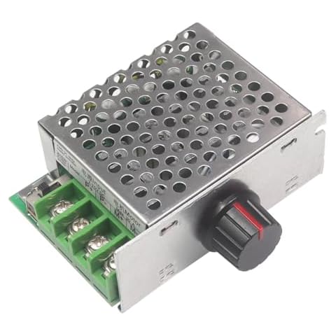 uniquegoods 7-70V PWM DC Motor Speed Controller Switch 30A Adjustable PWM Motor Speed Regulator 12V 24V 36V 48V Cover