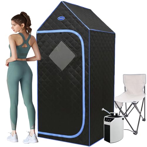 Portable Sauna,Portable Sauna for Home,at Home Spa with 3l Steame...