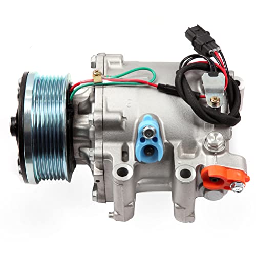 ECCPP AC Compressor 2006-2011 Fit for Honda Civic 1.8L Air Conditioner AC Compressor for Car