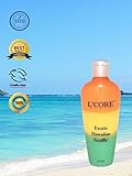 L'Core Paris Exotic Hawaiian Souffle Body Scrub - Luxuriously Pampering Salt Scrub to Soften and Smooth Your Skin - 8oz/236ml