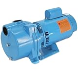 GT15 Self-Priming Centrifugal Pump, 1.5HP, Single Phase Cast Iron Water Pump for Agricultural & Landscape...