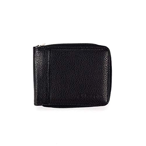 Carteira em Couro Masculina, Fasolo, Preto