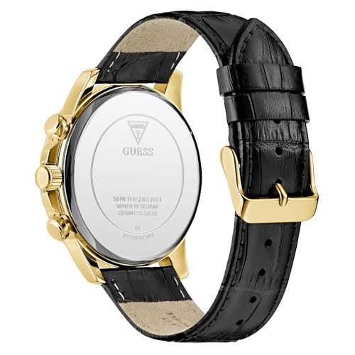 Image of GUESS Walker Analog Watch for Men with Round Dial & Water Resistant Man's Wrist Watches