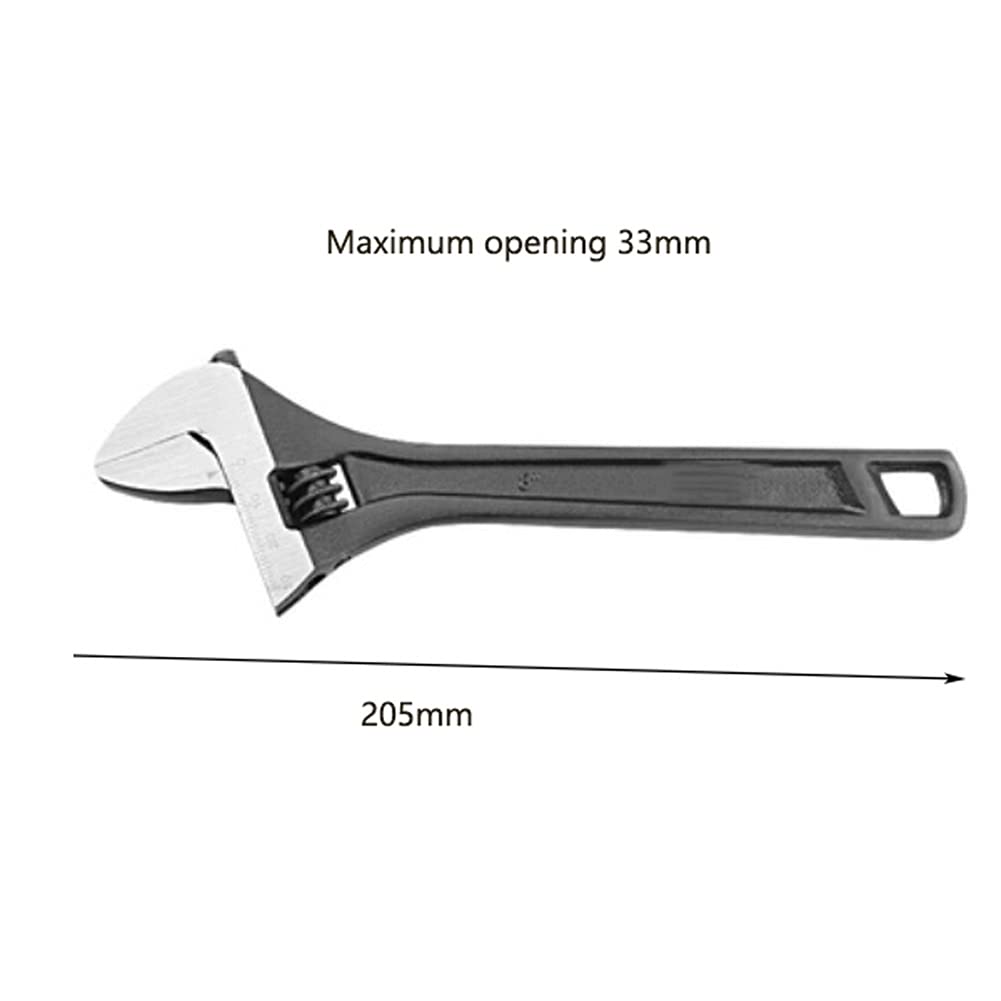 Klucz nastawny, wielofunkcyjne narzędzie z ergonomicznym uchwytem, idealne do projektów DIY i napraw