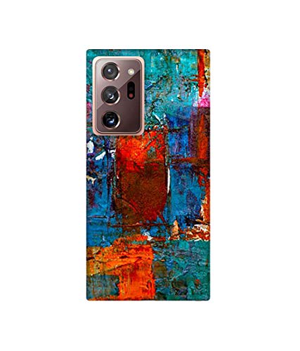 Image of Amazon Brand - Solimo Designer Rectangle Color 3D Printed Hard Back Case Mobile Cover for Samsung Galaxy Note 20 Ultra