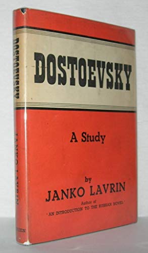 DOSTOEVSKY A Study B0010XLDCA Book Cover