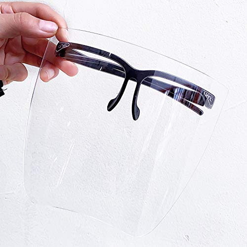 ZSGG – Escudo de proteção para os olhos unissex com armação de óculos – Escudos de proteção ultratra