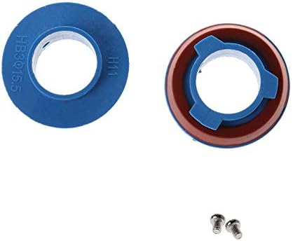 H11 Car LED Headlight Lamp Bulb Base Adapter Sockets Retainer Holder 2pcs