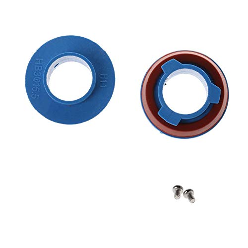 H11 Car Led Headlight Lamp Bulb Base Adapter Sockets Retainer Holder 2Pcs #TOP3