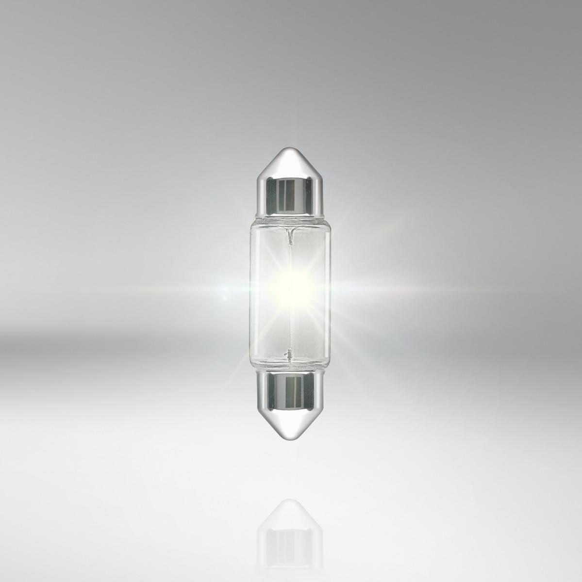 OSRAM 6411 oryginalne lampy Festoon, 12 V, 10 W, zestaw 10 szt.