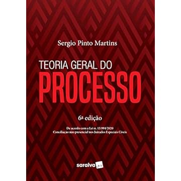 Capa do livro Teoria Geral do Processo - 6ª Edição 2021