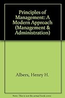 Principles of Management (Management & Administration) 047101916X Book Cover
