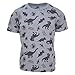 Jurassic Park Little Boys 3 Pack Graphic T-Shirts Logo Black/Blue/Gray Heather 6